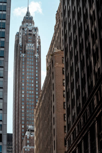 istock Office building in Financial District of Lower Manhattan 1215960992