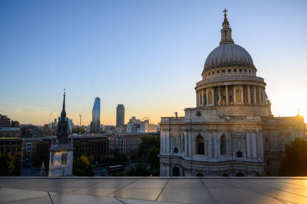 Evening shot of St. Paul's Cathedral