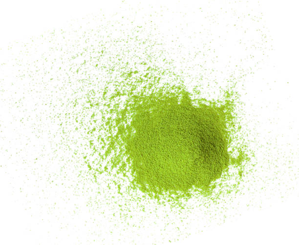 istock matcha green tea powdwer on white 1215966974