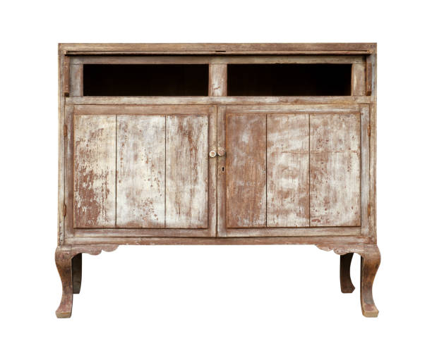 istock Vintage wooden cabinet 1215967649