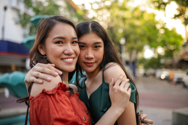 istock Beautiful girl sightseeing in town 1215968556