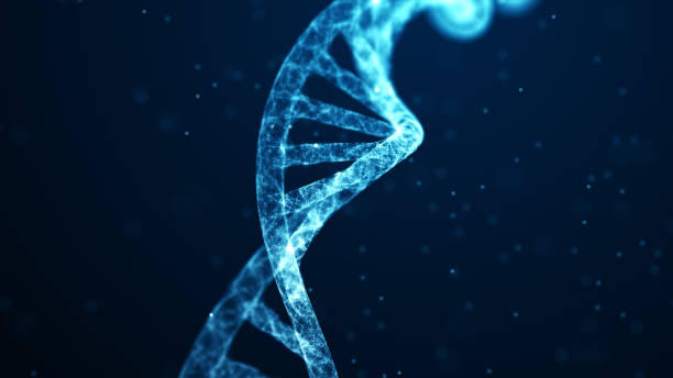 istock Medical science, genetic biotechnology, chemistry biology, gene cell concept. 1215969619