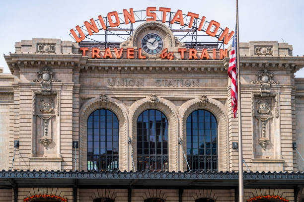 istock Union Station in Denver Colorado 1215970057