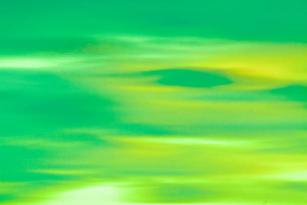 Green, Yellow abstract background, color trend 2020