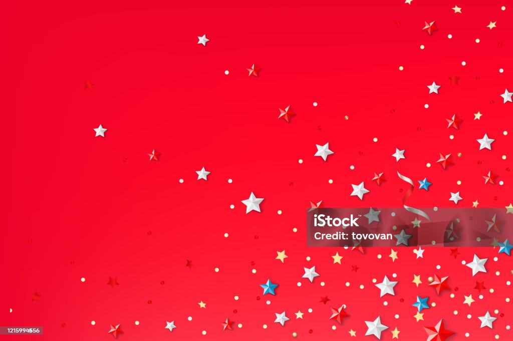 Color Stars Vector Background Abstract Background With Color Stars Stock Illustration - Download ...