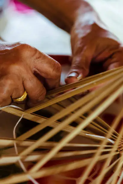 Umbrella factory in Chiang Mai, Thailand