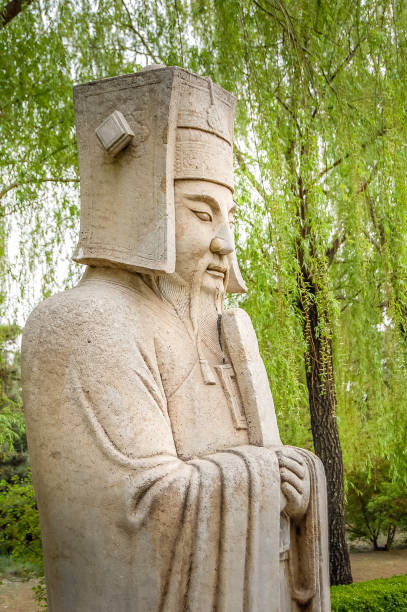 istock Warrior statue in the Ming Tombs, Beijing, China 1216002396