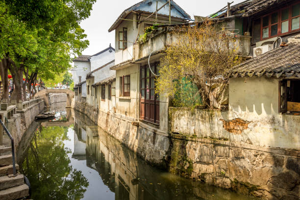 Water city of Suzhou, China Water city of Suzhou, China suzhou creek stock pictures, royalty-free photos & images