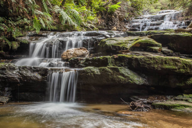 istock Cascades waterfall in Blue Mountains, Australia 1216011063