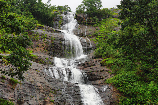 Cheeyappara Waterfall in Kochi - Madurai Highway, between Neriamangalam and Adimali, in Idukki district, Kerala, India