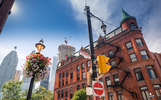 Gooderham Building in Toronto, Canada