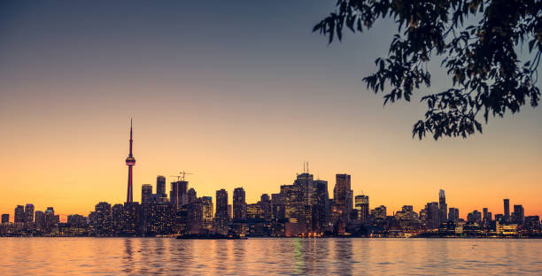 istock Toronto city skyline at night, Ontario, Canada 1216020732
