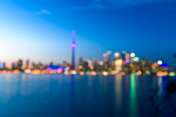 istock Toronto city skyline at night, Ontario, Canada 1216020744