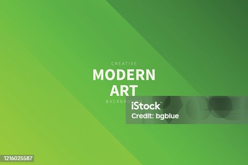 istock Modern abstract background - Green gradient 1216025587