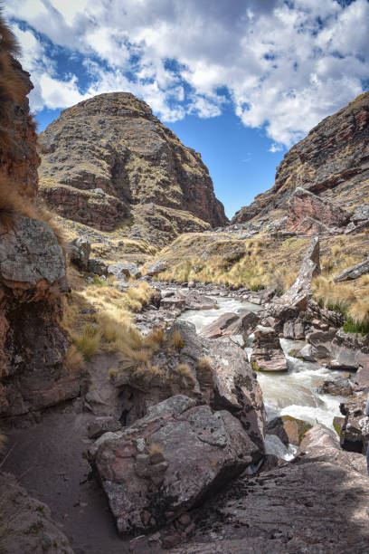 istock The Rio Chillcamayu winds its way through a valley near Ausangate, Cusco 1216042187
