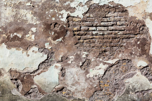 istock Old brick wall texture background. Vintage grunge architecture or interior design abstract texture. 1216043541
