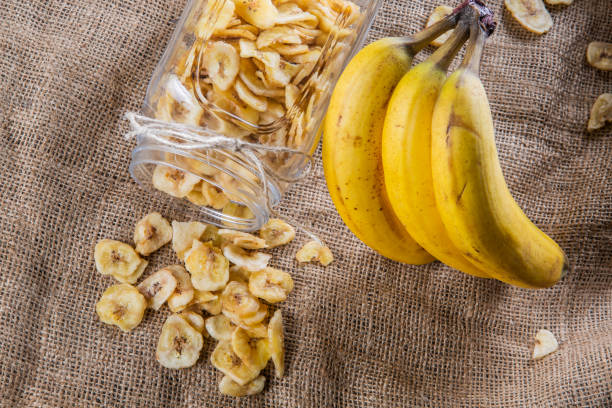 Sun dried organic banana