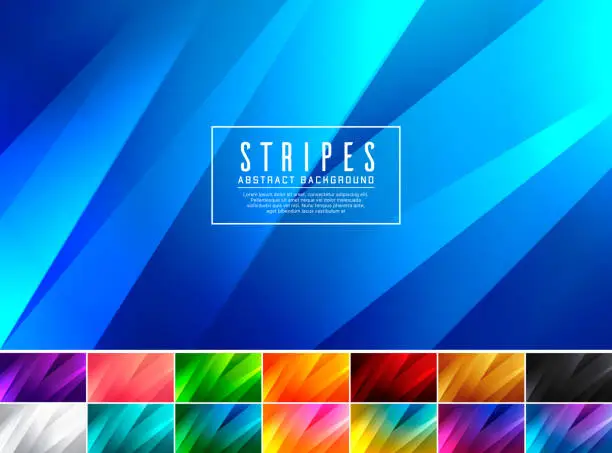 Vector illustration of Stripe abstract background