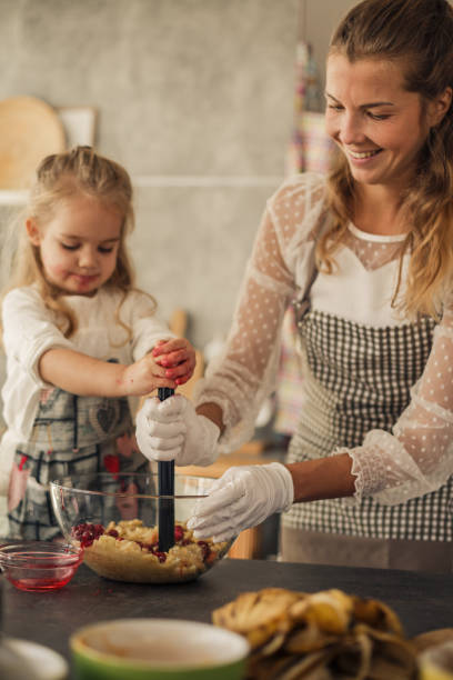 istock Working together while smashing ingredients for vegan recipe 1216048340