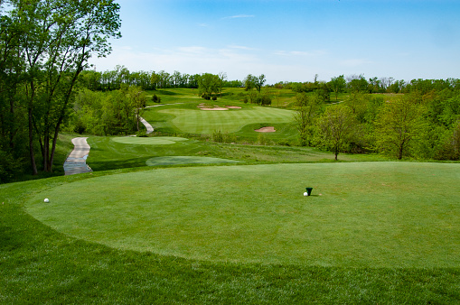 Tee Box and Golf Course Fairway in Des Moines, IA, United States