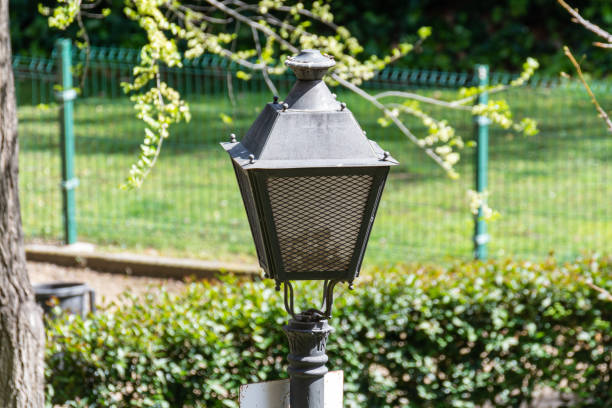 istock Old lamp in the garden 1216056034