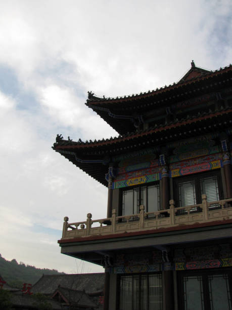 istock temple with a golden roof in a Buddhist monastery 1216056618