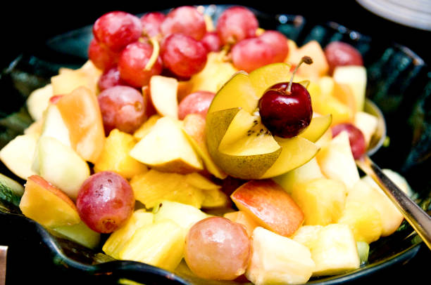 istock Different variety of fruit platter 1216058978
