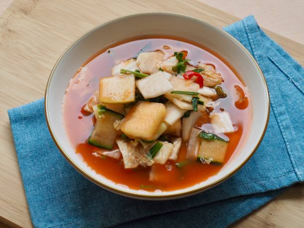 istock Korean traditional food water kimchi 1216060039