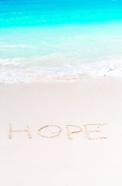 istock Handwritten on sandy beach with soft ocean wave on background 1216070205