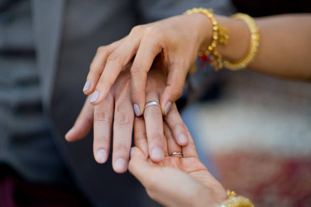 istock wedding ring, thai wedding, jewelry, marriage, engagement 1216070995