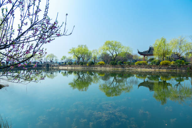 istock Spring in Wuxi Park, Jiangsu Province, China 1216074791