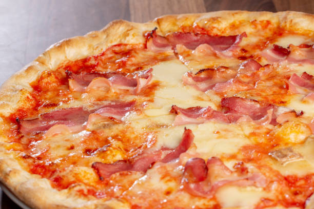 istock details of fresh baked bacon pizza 1216079669