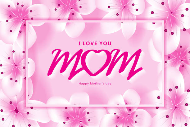 istock Banner happy mother day with pink flowers 1216082033