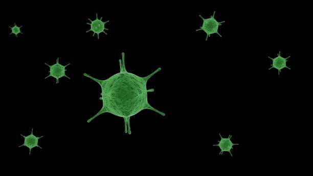 istock Cells of the virus flow in blood stream 1216082832