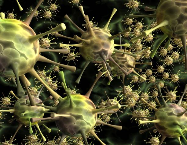 istock Coronavirus flu covid-19 concept background 3d illustration 1216083634
