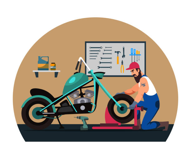 1,100+ Motorcycle Workshop Illustrations, Royalty-Free Vector Graphics & Clip Art - iStock | Motorcycle garage, Motorcycle shop, Motorcycle mechanic 1,100+ Motorcycle Workshop Illustrations, Royalty-Free Vector Graphics & Clip Art - Istock | Motorcycle Garage, Motorcycle Shop, Motorcycle Mechanic