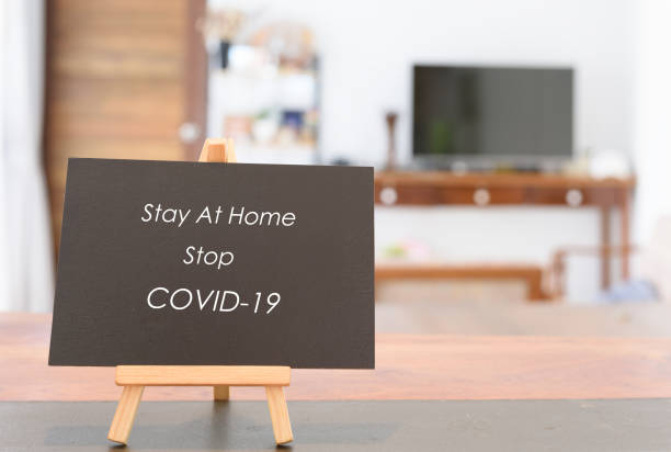 istock Stay home  protection from  coronavirus epidemic,COVID-19 1216086898