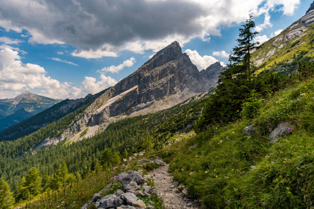 Limmernsee hike in Tierfehd, Swiss Alps