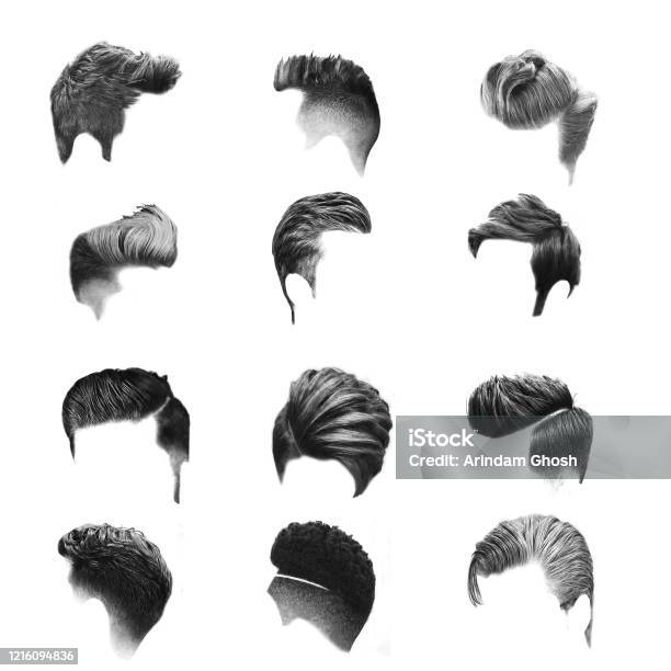 Collage Of Different Mens Hair Style Color Mockup Illustration For Beauty And Styling Concept Product Black Colored Hair Texture Stock Photo - Download Image Now - iStock Collage Of Different Mens Hair Style Color Mockup Illustration For Beauty And Styling Concept Product Black Colored Hair Texture Stock Photo - Download Image Now - iStock