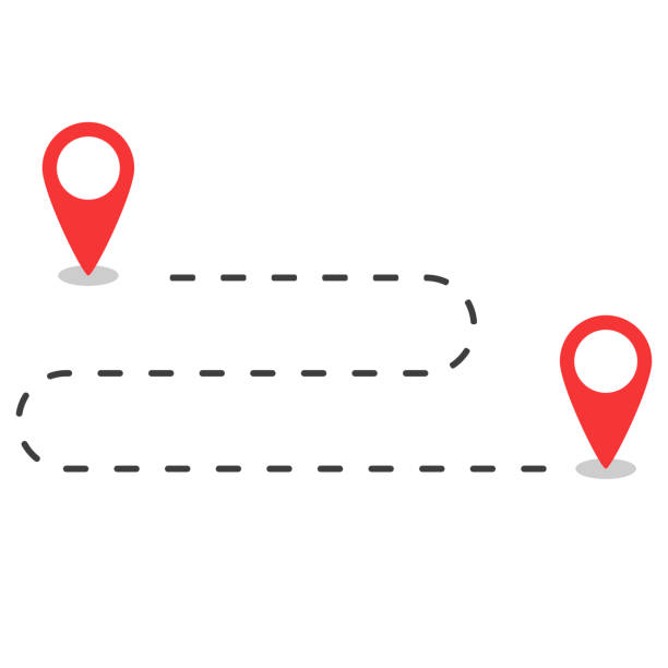 istock Map locator. Pin of geo infographic. Location marks. Navigator icon for tourism. Pointer icons for journey. Vector EPS 10 1216100365