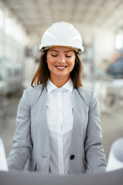 istock Female engineer in regular quality control in factory 1216101290