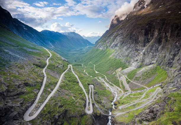 istock Famous Trollstigen road in Norway 1216102086