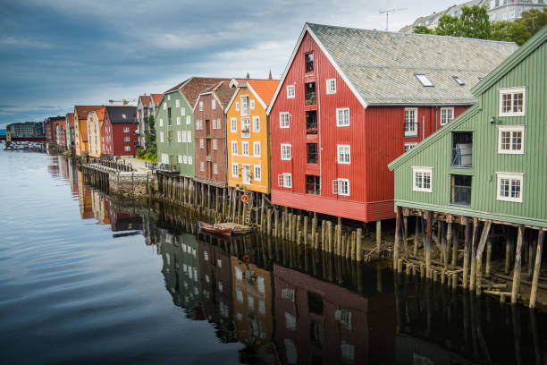 istock Trondheim city in Norway 1216105624