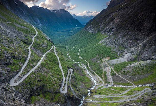istock Famous Trollstigen road in Norway 1216105637