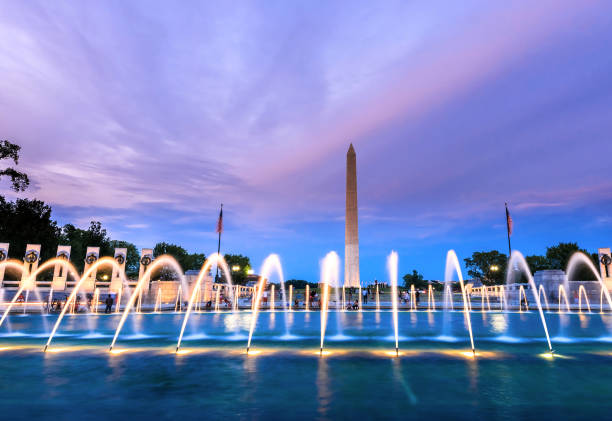 istock World War II Memorial, Washington DC, USA 1216106549