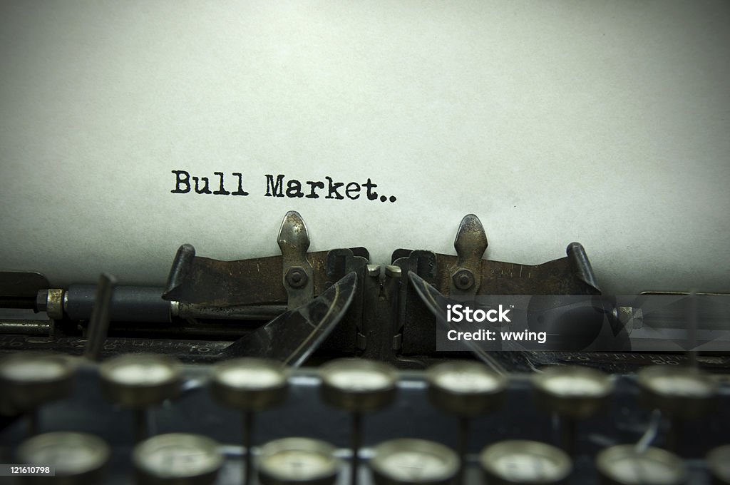Bull Market - Lizenzfrei Antiquität Stock-Foto