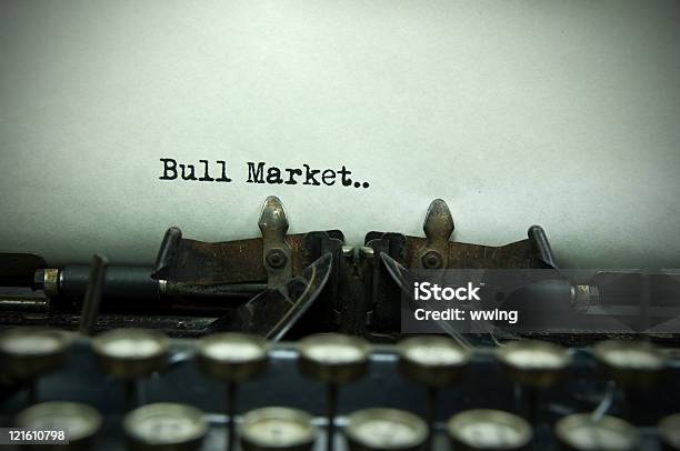 Bull Market Stockfoto und mehr Bilder von Antiquität - Antiquität, Bericht, Brief - Dokument