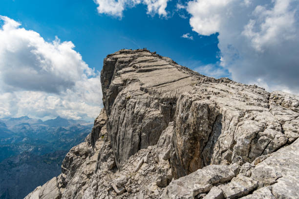 왓츠만 산악 투어 - european alps mountain mountain peak rock 뉴스 사진 이미지