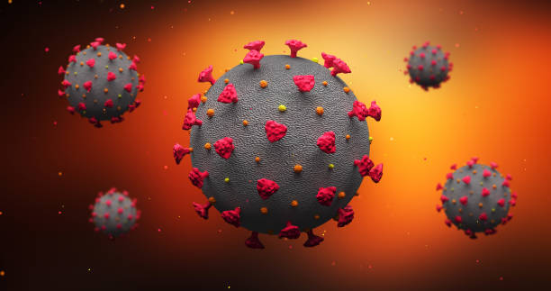 istock COVID-19 aka Coronavirus Under Microscope. Dangerous Virus Outbreak. 3D Illustration Render 1216111039