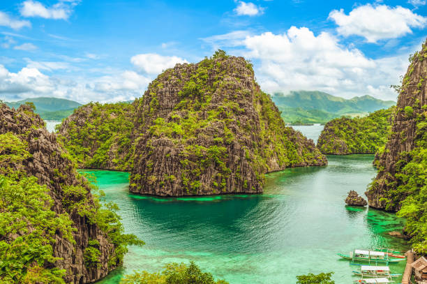 istock kayangan lake, Coron 1216124881